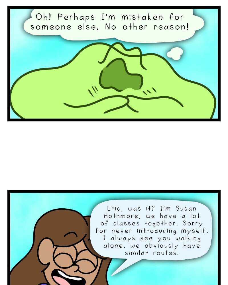 Life of a Highschool Slime - Episode 7, Page 4: Sophomore Year- Chapter 7